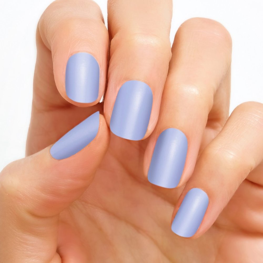 Color Street Blue ASPEN SKY Nail Strips Manicure